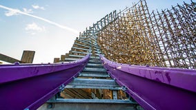 Purple preview: Busch Gardens' new coaster on Gwazi site goes vertical