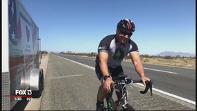 Wounded warrior's 'Breaking Bread Tour' now halfway to Tampa