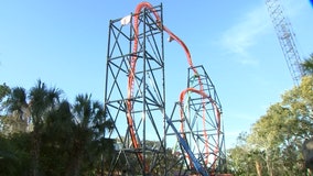 Thrill seekers prepare: Florida's tallest launch roller coaster, Tigris, is almost ready