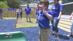 Southern Florida Make-A-Wish grants Sarasota boy's playground dream