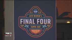 Tampa's Amalie Arena prepares for third women's NCAA Final Four