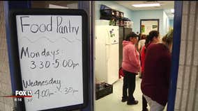 Hillsborough teachers operate school food pantries twice a week