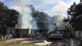 Fire destroys Plant City home