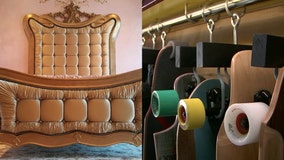 Wood shop creating princess beds, skateboards, and everything in between