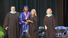 Army recruit gets early graduation ceremony at Bartow High School