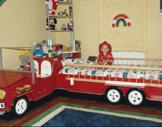 Kids fire discount truck bed