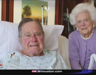 President Bush Moved Out Of Icu Barbara Bush Released From Hospital