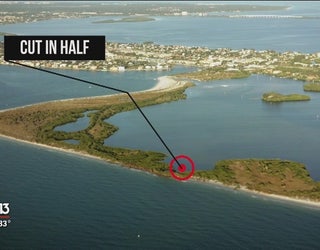 Hurricane Irma Ripped A Hole In Shell Key But That S A Good Thing