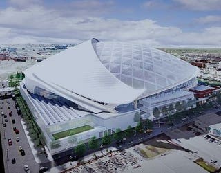 Rays unveil Ybor City ballpark design