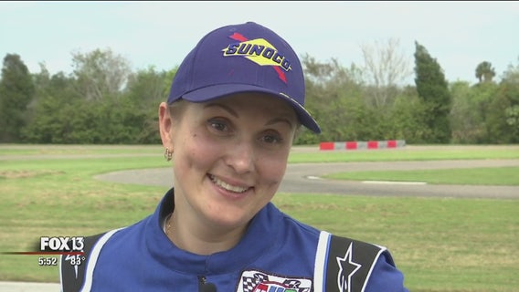 Racing nurse plans to put winnings to good use