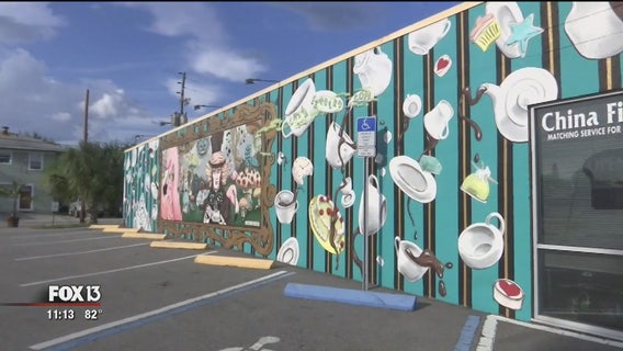 Mural artists accept the inevitable destruction of art