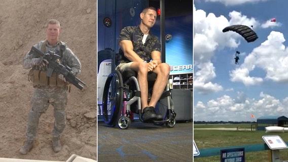 Regret drives wheelchair-bound veteran to fly