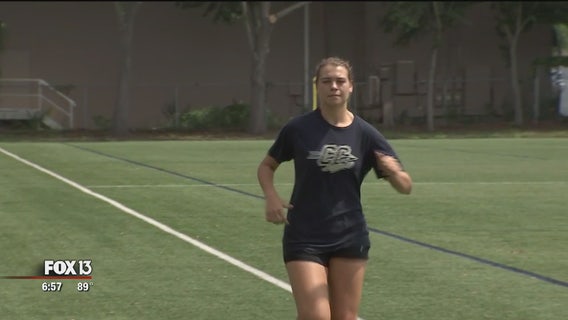 Tampa high school runner named Florida's female scholar athlete of the year