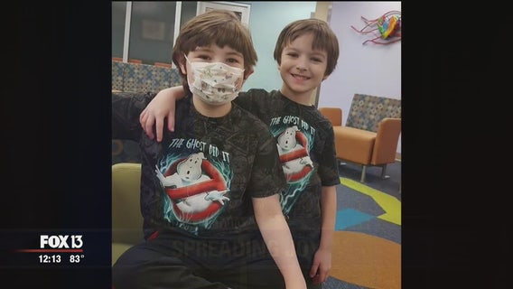 Sarasota boy with a new heart spreads joy to hospital, community that saved him