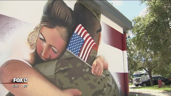 Stars and stripes spruce up Pinellas Trail thanks to Dunedin VFW post