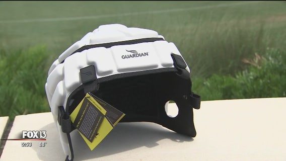 Padded caps may look funny, but they're functional