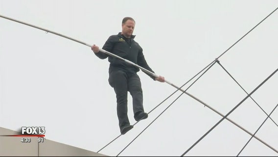 Nik Wallenda hosting final weekend of drive-in daredevil show