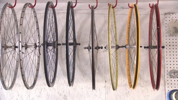 Anyone who wants a bike can have one at Unwholly Bikes