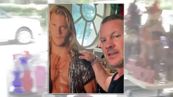 Wrestler Chris Jericho is holding a yard sale, and you're invited