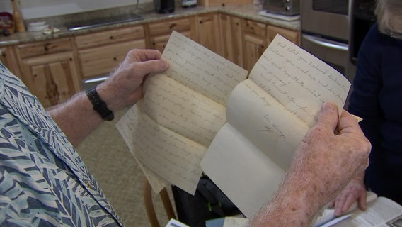Brooksville family shares parents' WWII love letters