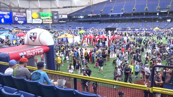 Fans ready for upcoming baseball season at Rays Fan Fest
