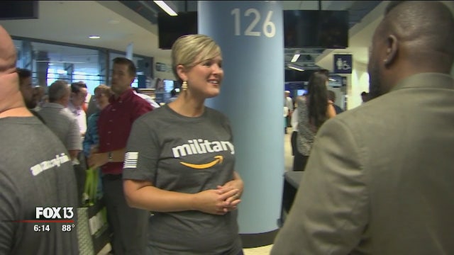 Veterans job fair draws hundreds