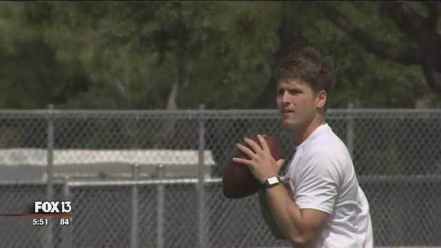 Tampa's Alex McGough: Ready for shot at the NFL