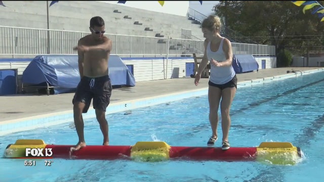 Log rolling for sport takes hold in Bay Area