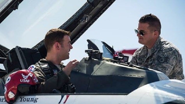 Air Force Thunderbirds heading back to the sky after crash