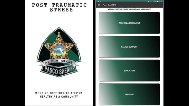 Pasco sheriff's app helps with post traumatic stress