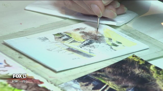 Miniature art on display at Dunedin Fine Arts Center