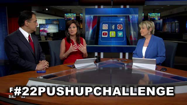 The 22 Pushup Challenge brings awareness to veteran suicide