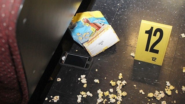 Photos show movie theater shooting scene