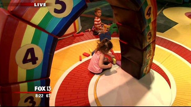 Glazer Children's Museum: The Wizard of Oz exhibit