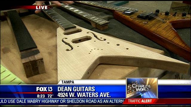 A morning at Dean Guitars in Tampa