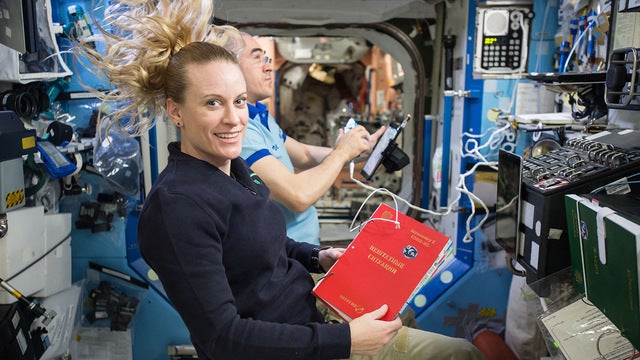 Astronaut may have to vote for president from orbit