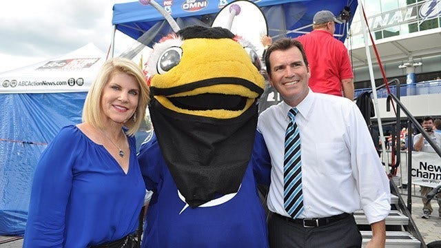 PHOTOS: Thunder Alley rocks outside Game 1