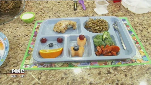 Study: Divided plates help picky kids eat more veggies