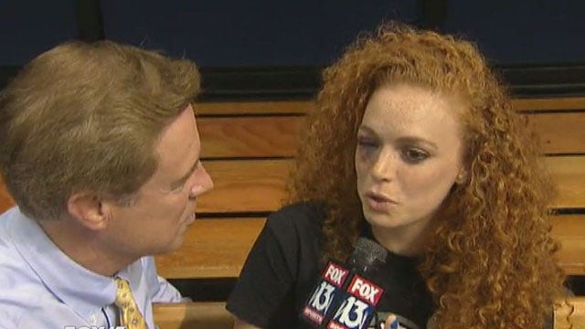 Rays fan takes foul ball to the eye