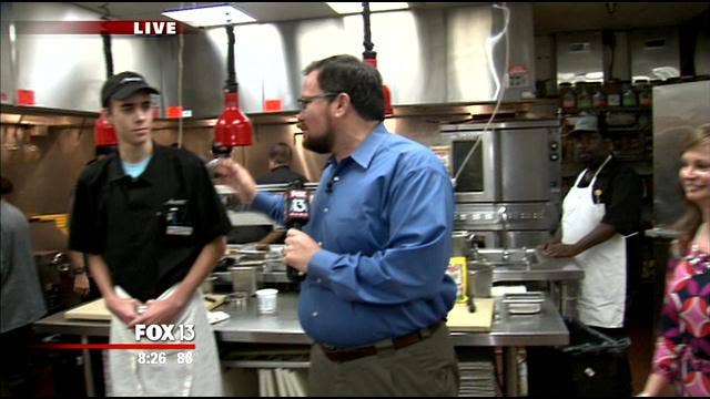 In the kitchen with the Steinbrenner Culinary Program