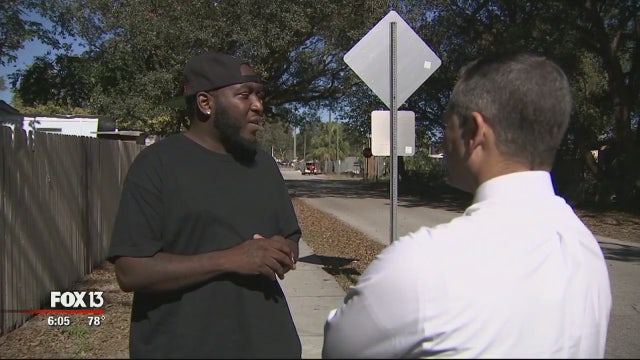 After being questioned, resident relieved by arrest in Seminole Heights murders