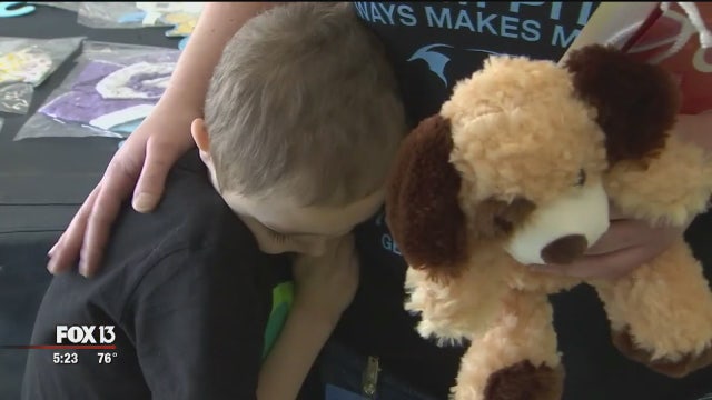 Johns Hopkins All Children's heart patients celebrate Valentine's Day