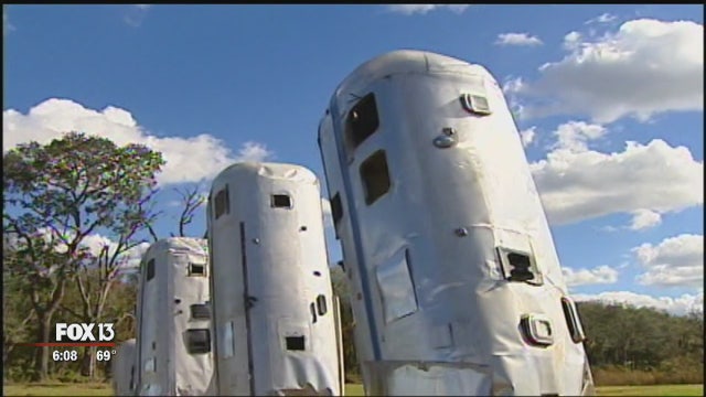 Iconic "Airstream Ranch" taken down to make room for new museum