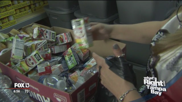 Students make sure peers don't go hungry