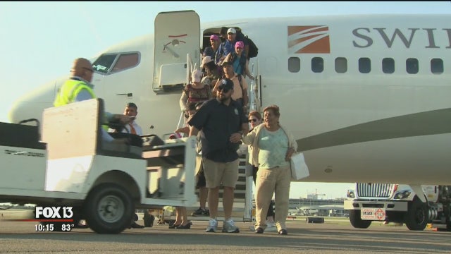 Rays charter plane for Puerto Rico relief effort