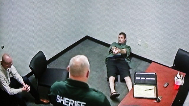 Jury watches video of Drejka being questioned after deadly parking lot shooting