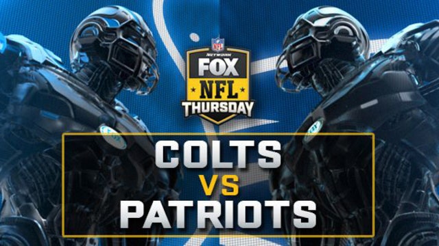 Thursday Night Football: Colts vs. Patriots at Gillette Stadium