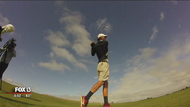 Fort Meade caddie working toward career as pro