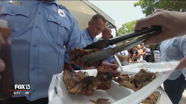 Citizen starts fundraiser to throw BBQ for officers, first-responders