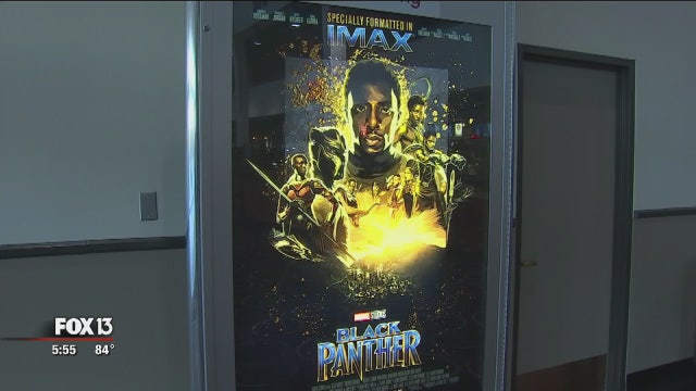 Families experience superhero world of 'Black Panther'
